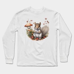 Baby squirrel Long Sleeve T-Shirt